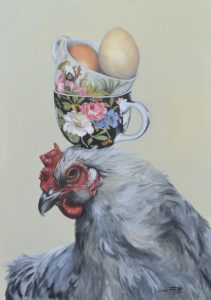 Quirky Birds Only High Tea - Hen